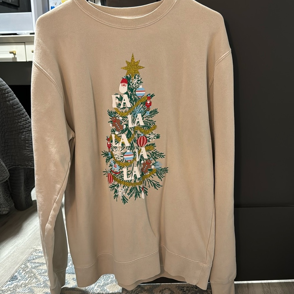 Living Fully Co Christmas 2022 Falalalala Sweatshirt